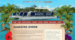 Desktop Screenshot of manateequeen.com