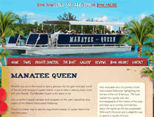 Tablet Screenshot of manateequeen.com